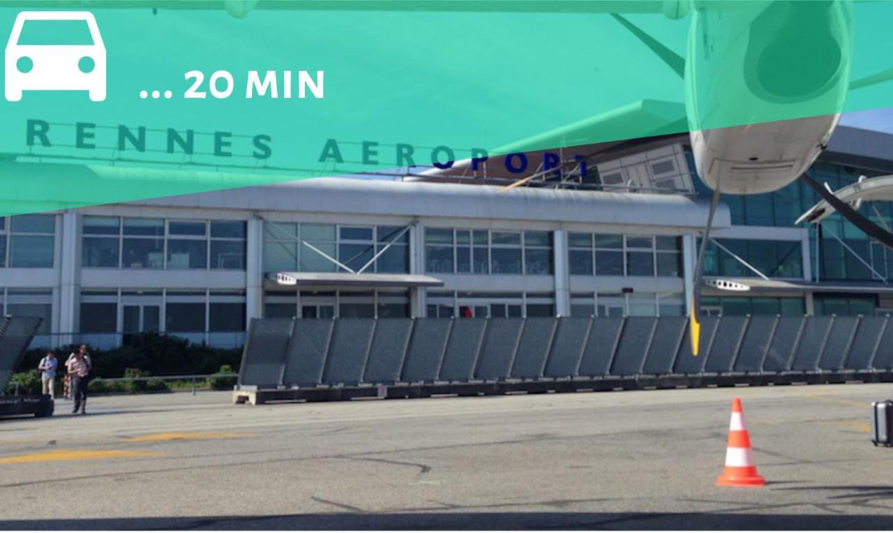 Appartement T2 - Proche Gare - Bord De Vilaine Ρεν Εξωτερικό φωτογραφία